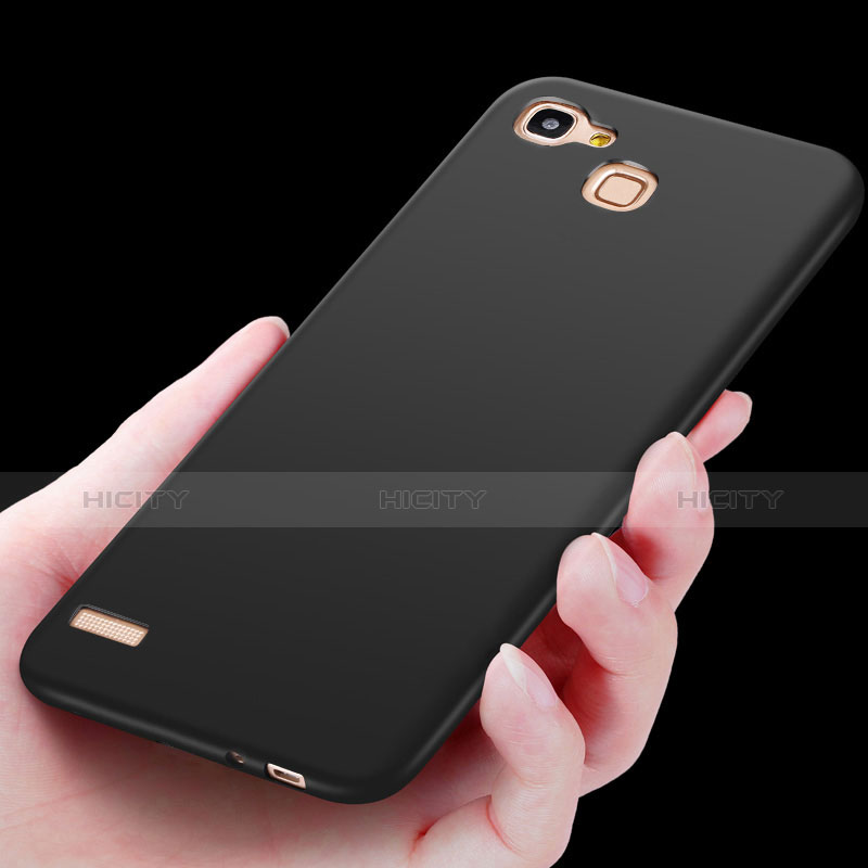Funda Silicona Ultrafina Goma para Huawei P8 Lite Smart Negro