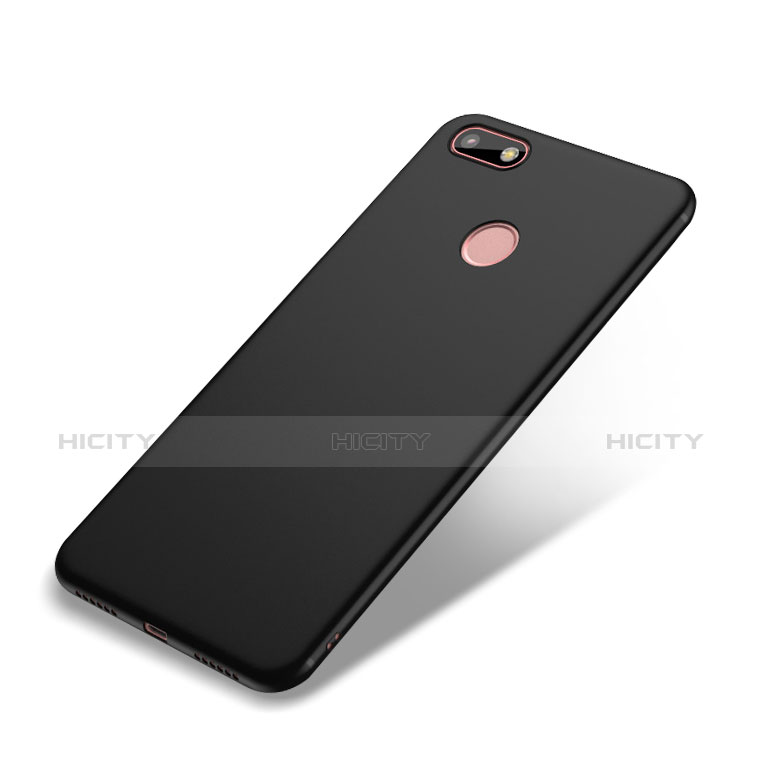 Funda Silicona Ultrafina Goma para Huawei P9 Lite Mini Negro