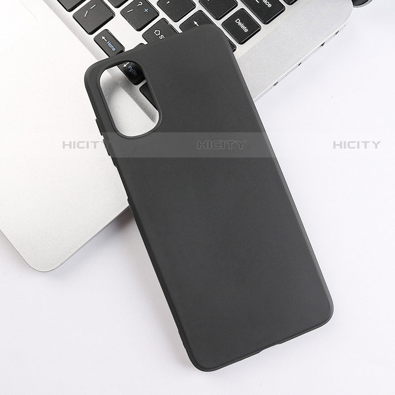 Funda Silicona Ultrafina Goma para Motorola Moto E32 Negro