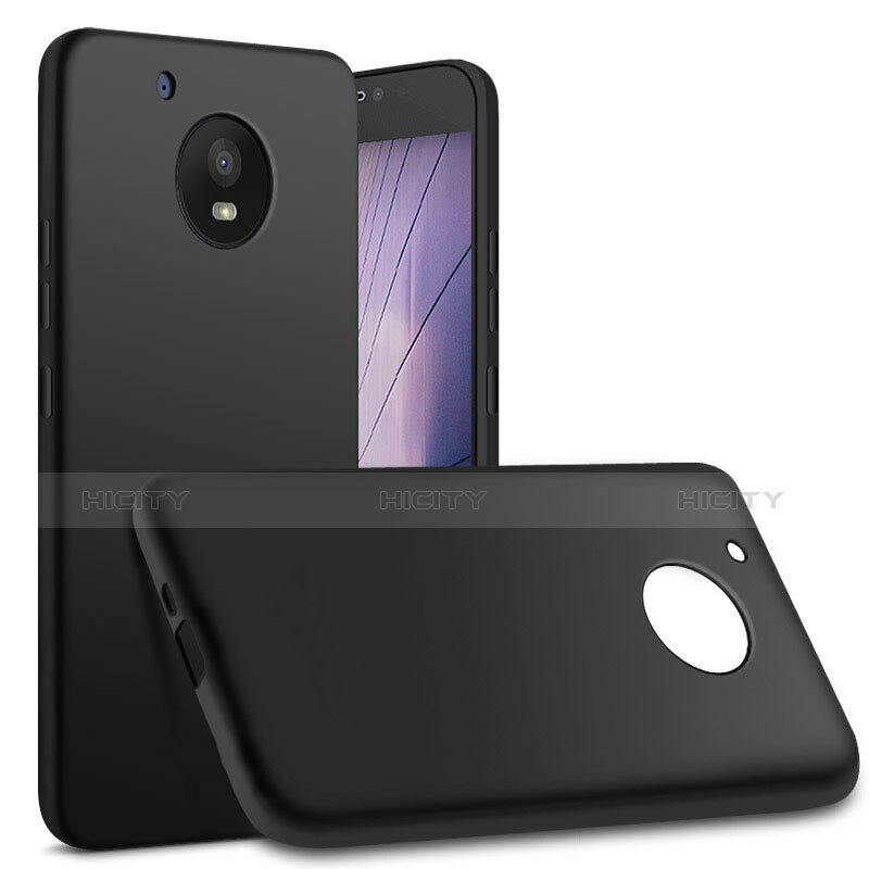 Funda Silicona Ultrafina Goma para Motorola Moto E4 Plus Negro