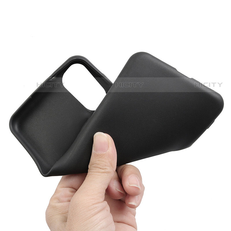 Funda Silicona Ultrafina Goma para Motorola Moto G 5G (2022) Negro