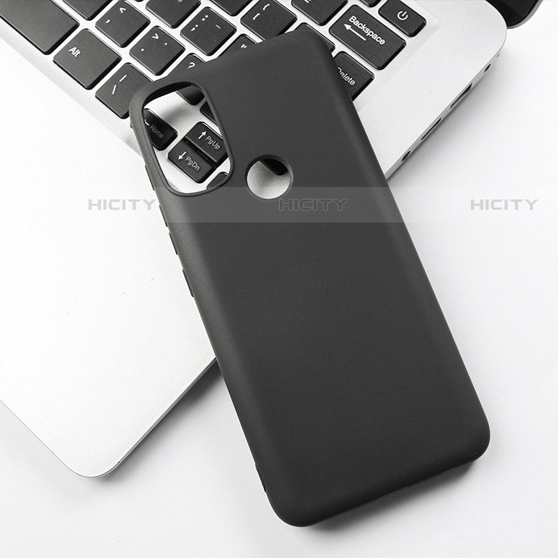 Funda Silicona Ultrafina Goma para Motorola Moto G40 Fusion Negro