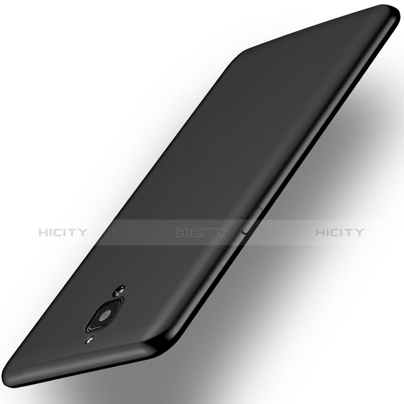 Funda Silicona Ultrafina Goma para OnePlus 3 Negro