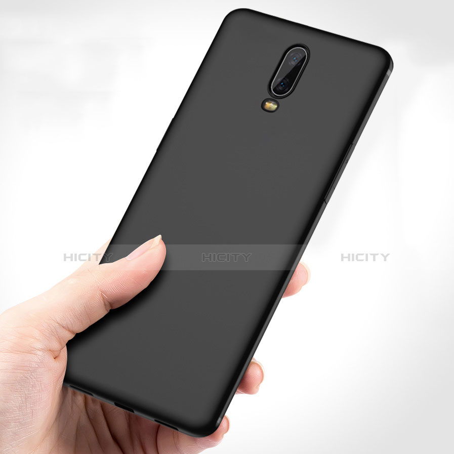 Funda Silicona Ultrafina Goma para OnePlus 6T Negro