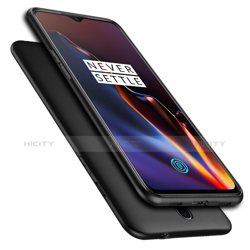 Funda Silicona Ultrafina Goma para OnePlus 6T Negro