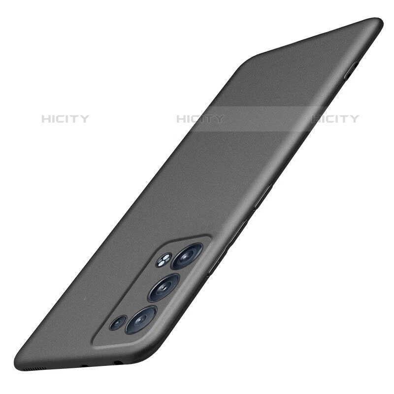 Funda Silicona Ultrafina Goma para Oppo Reno6 Pro 5G Negro