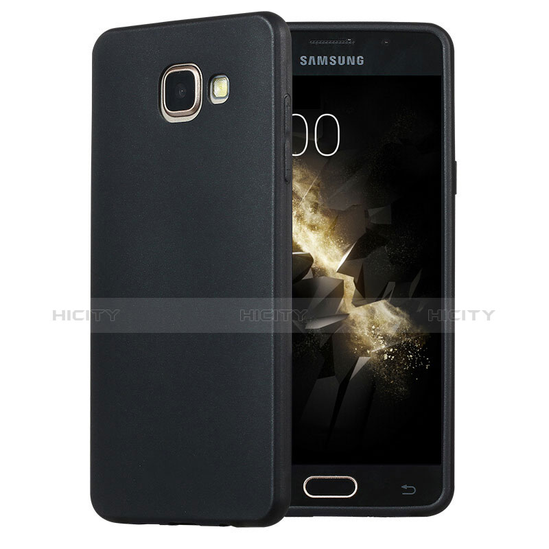Funda Silicona Ultrafina Goma para Samsung Galaxy A5 (2016) SM-A510F Negro