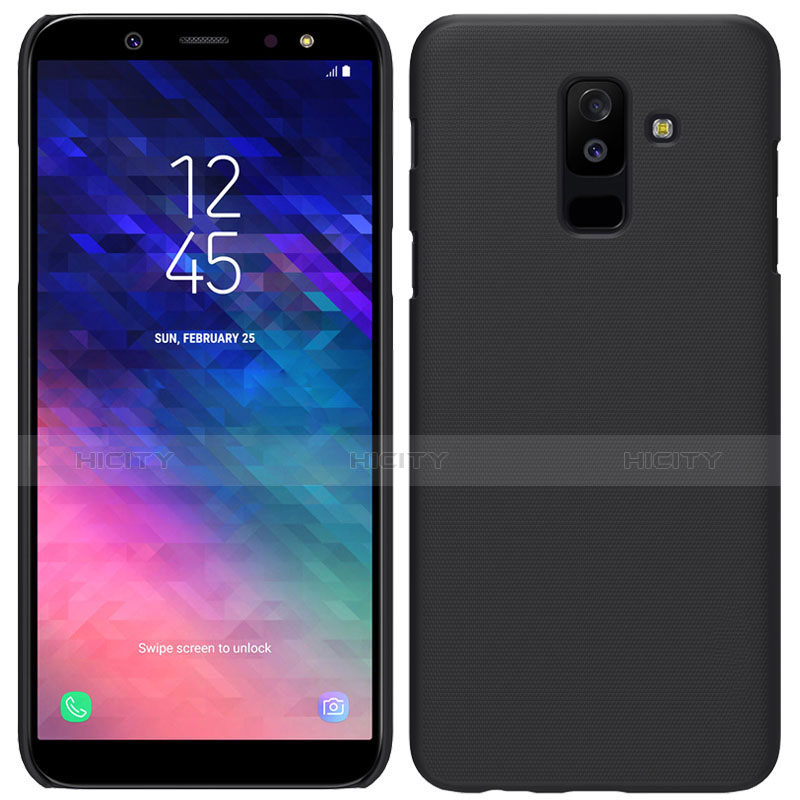 Funda Silicona Ultrafina Goma para Samsung Galaxy A6 Plus (2018) Negro