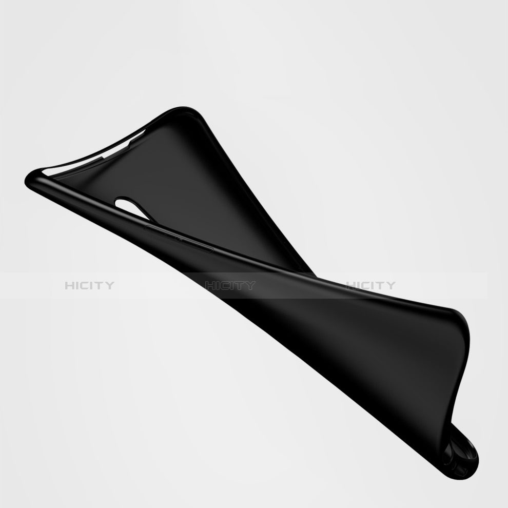 Funda Silicona Ultrafina Goma para Samsung Galaxy A80 Negro