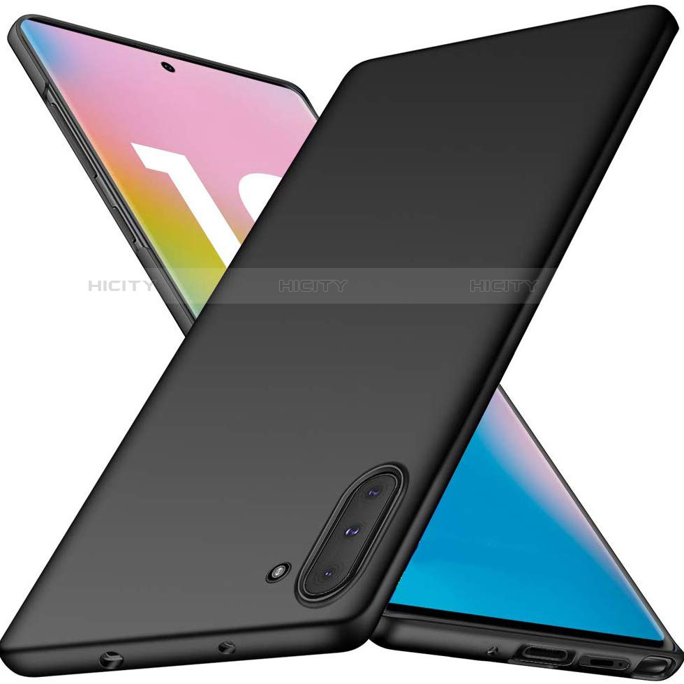 Funda Silicona Ultrafina Goma para Samsung Galaxy Note 10 5G Negro