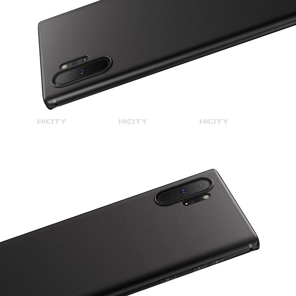 Funda Silicona Ultrafina Goma para Samsung Galaxy Note 10 Plus Negro