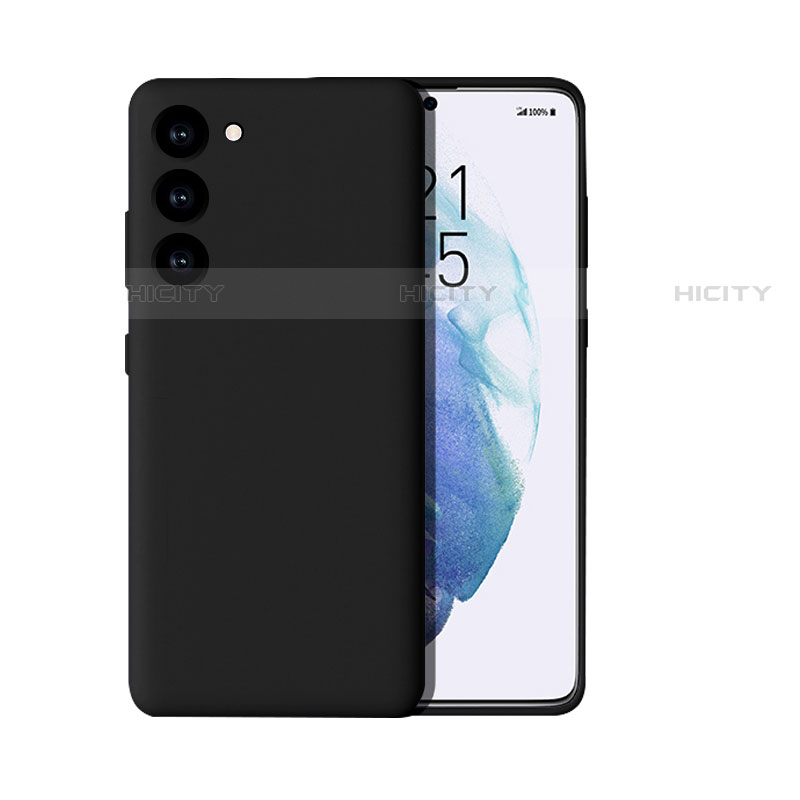 Funda Silicona Ultrafina Goma para Samsung Galaxy S21 Plus 5G Negro
