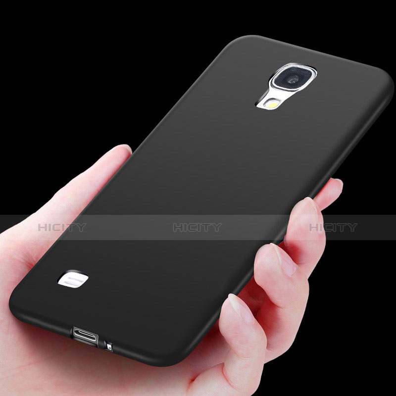 Funda Silicona Ultrafina Goma para Samsung Galaxy S4 IV Advance i9500 Negro