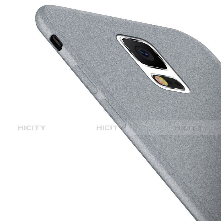 Funda Silicona Ultrafina Goma para Samsung Galaxy S5 Duos Plus Gris