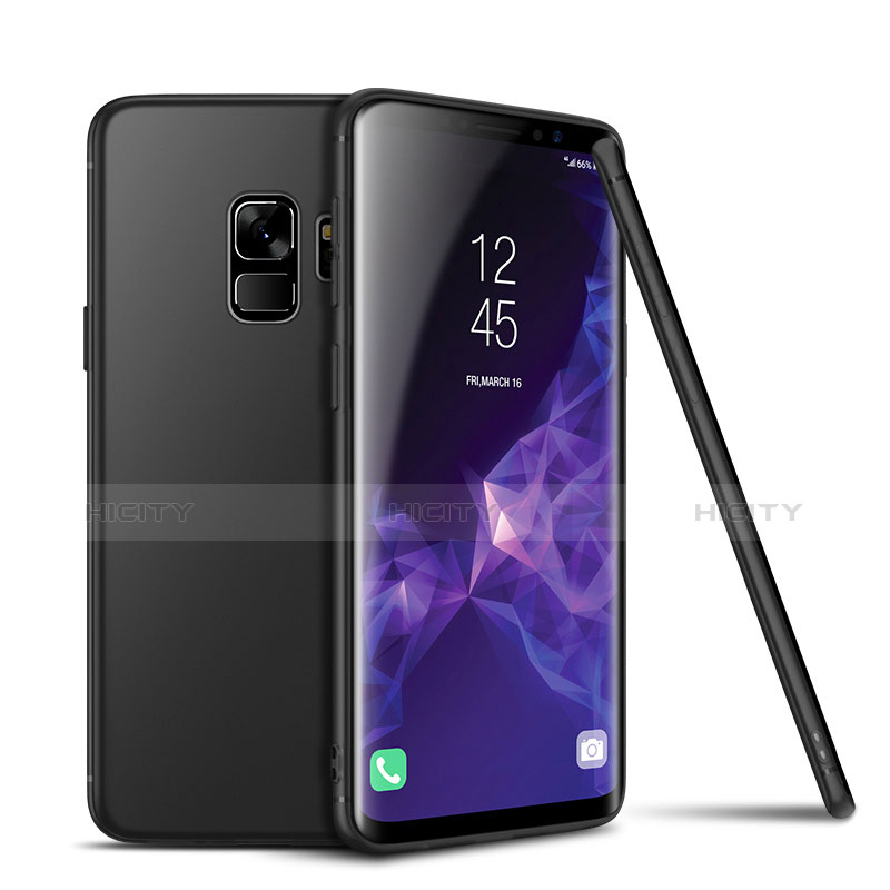 Funda Silicona Ultrafina Goma para Samsung Galaxy S9 Negro