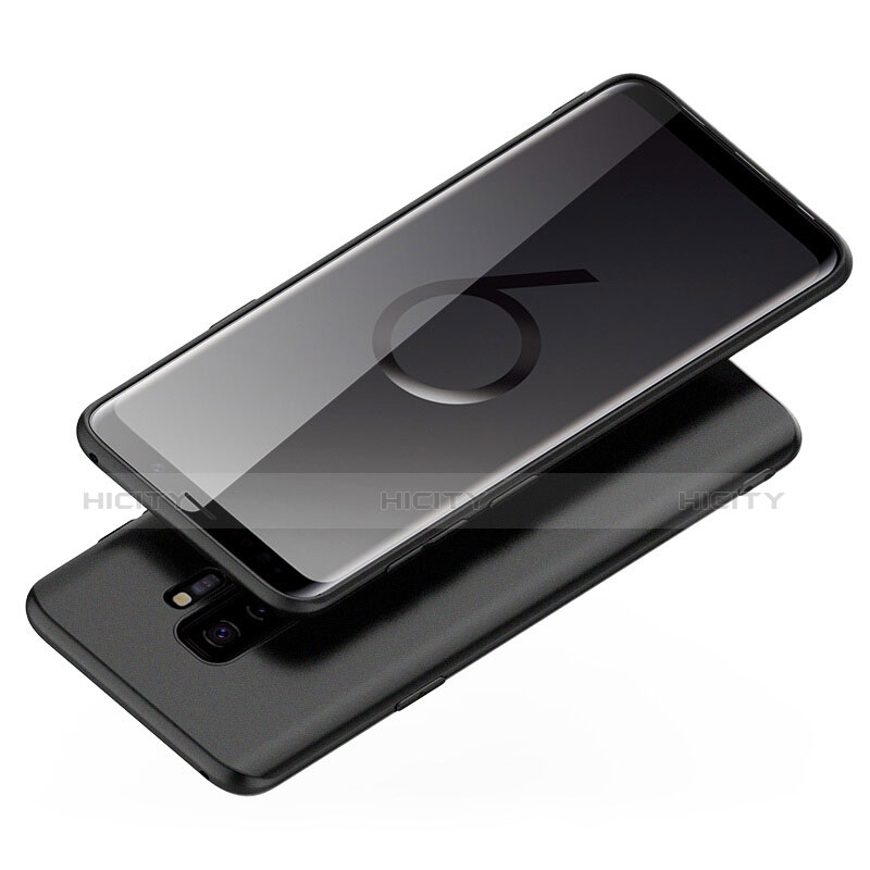 Funda Silicona Ultrafina Goma para Samsung Galaxy S9 Plus Negro