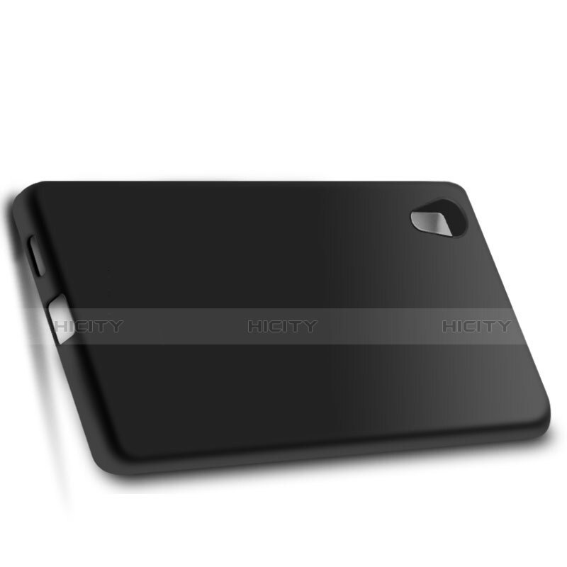 Funda Silicona Ultrafina Goma para Sony Xperia XA1 Ultra Negro