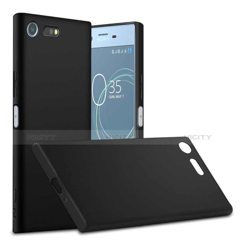 Funda Silicona Ultrafina Goma para Sony Xperia XZ Premium Negro