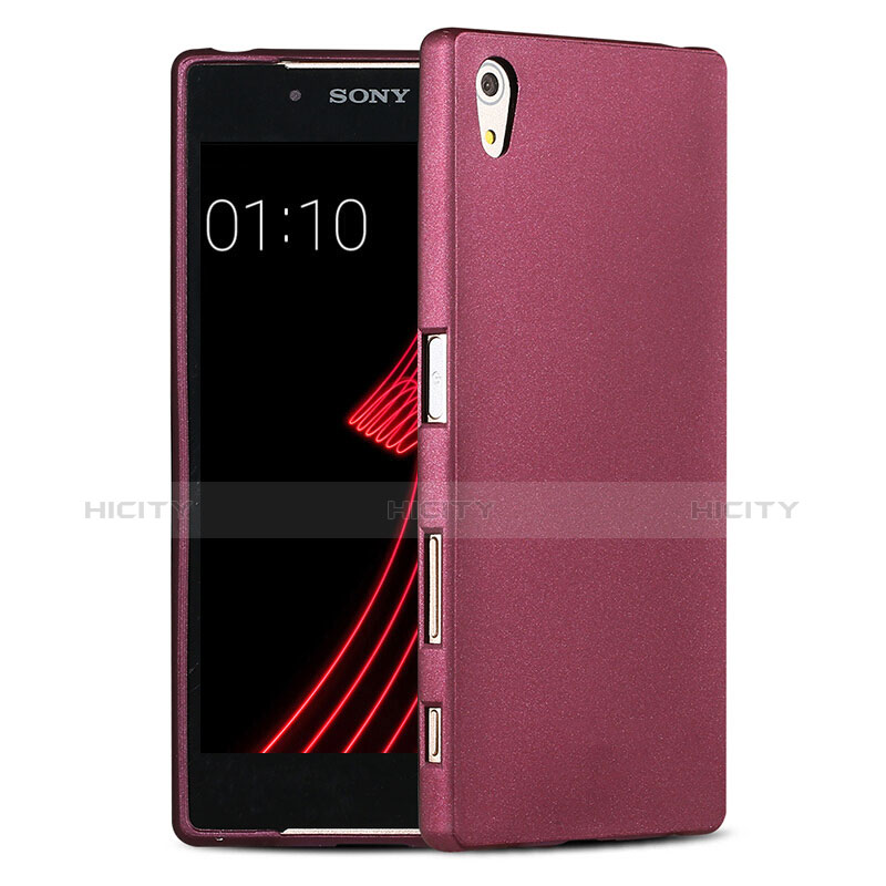 Funda Silicona Ultrafina Goma para Sony Xperia Z5 Rojo