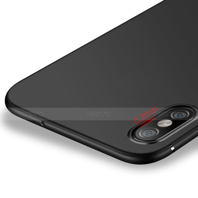 Funda Silicona Ultrafina Goma para Xiaomi Mi 8 Explorer Negro