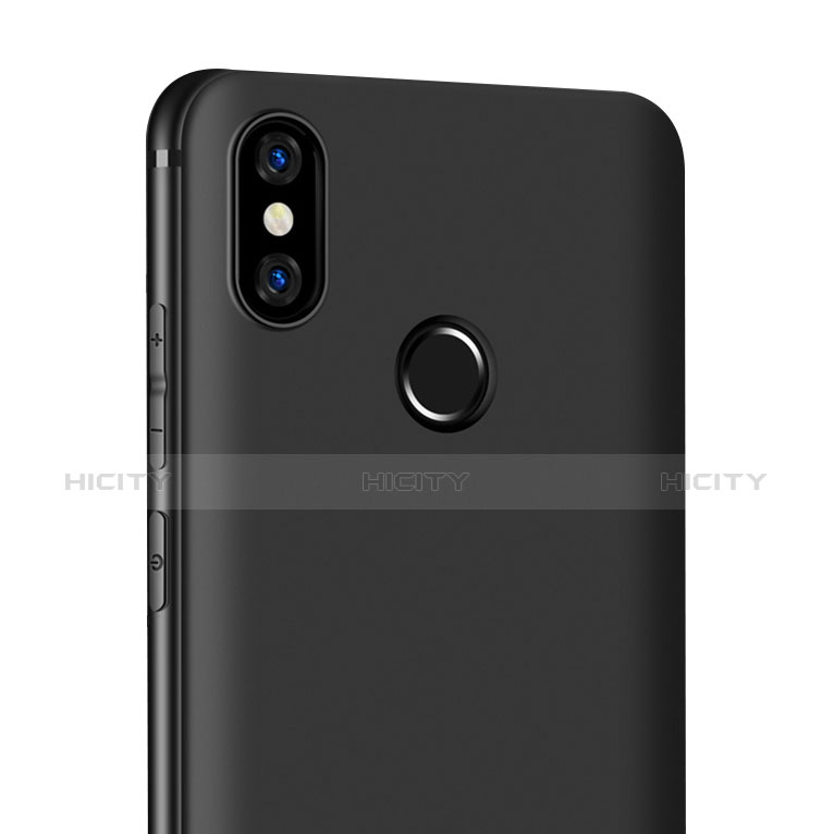 Funda Silicona Ultrafina Goma para Xiaomi Mi 8 Negro