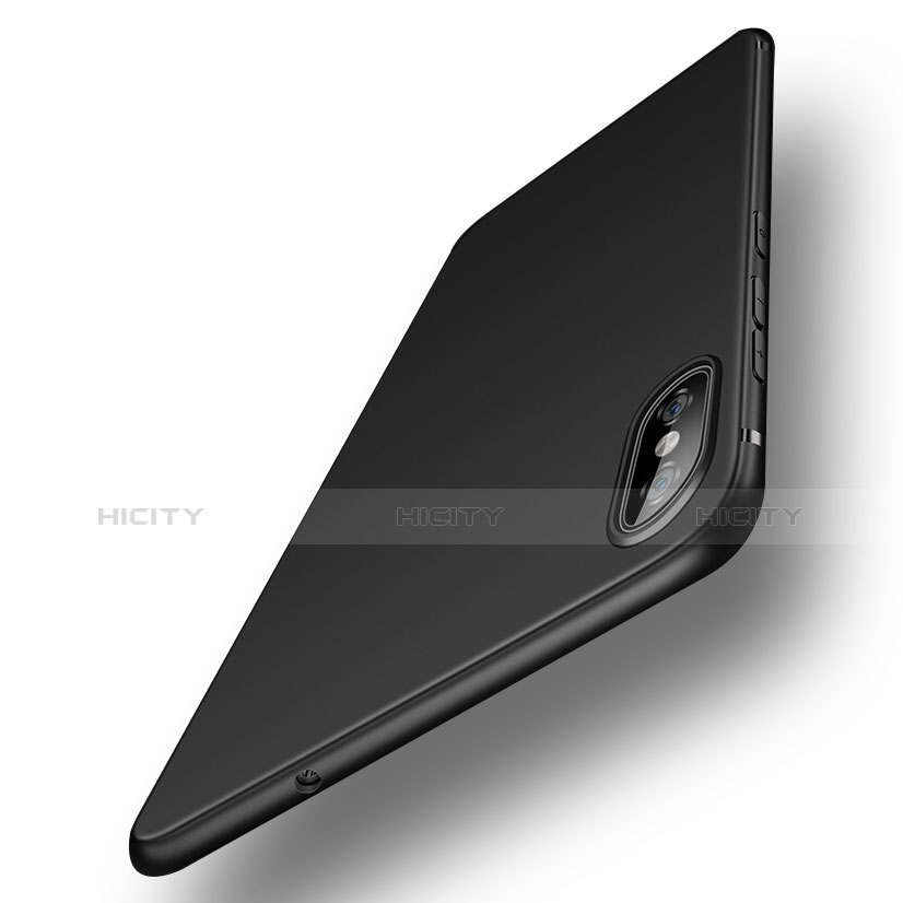 Funda Silicona Ultrafina Goma para Xiaomi Mi 8 Pro Global Version Negro