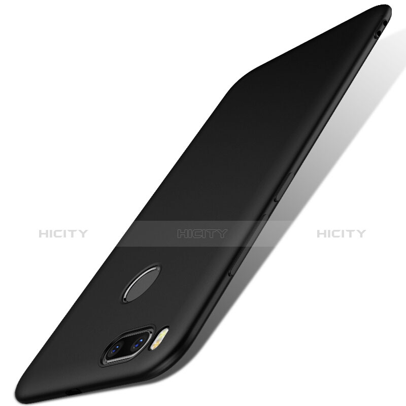 Funda Silicona Ultrafina Goma para Xiaomi Mi A1 Negro