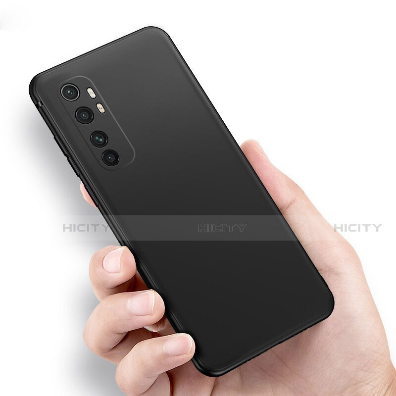 Funda Silicona Ultrafina Goma para Xiaomi Mi Note 10 Lite Negro