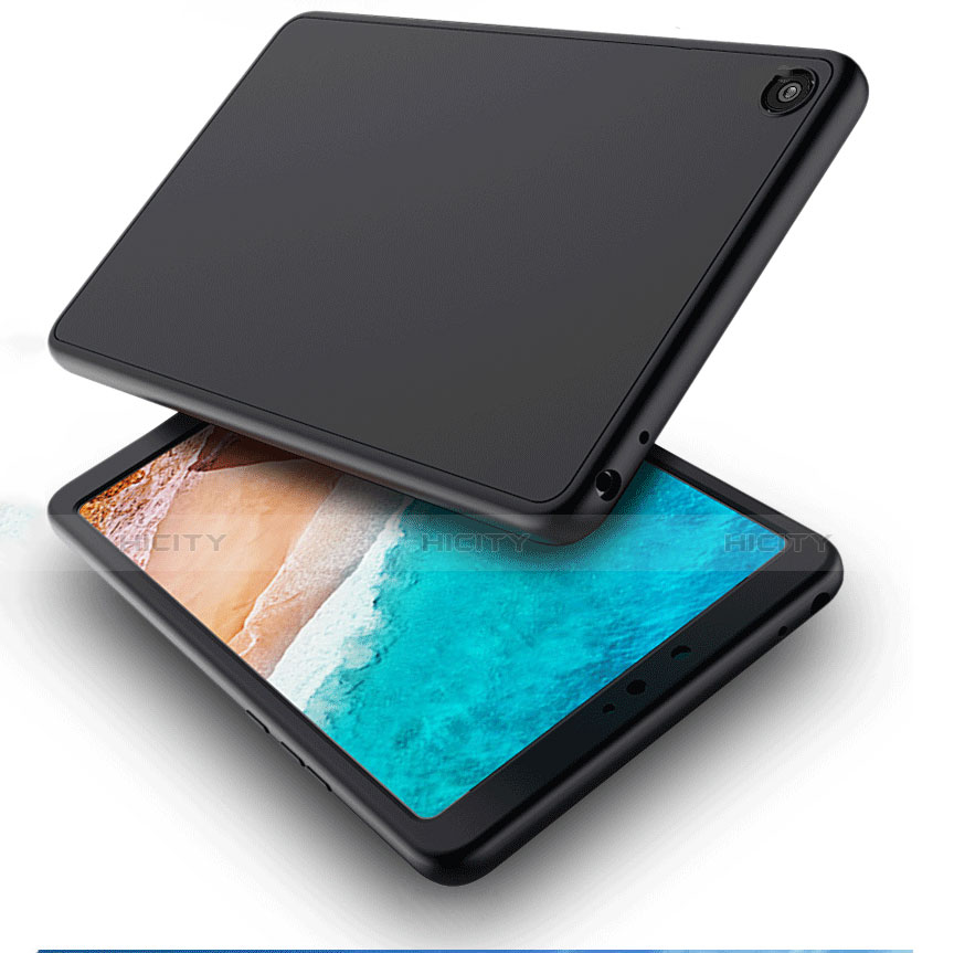 Funda Silicona Ultrafina Goma para Xiaomi Mi Pad 4 Negro