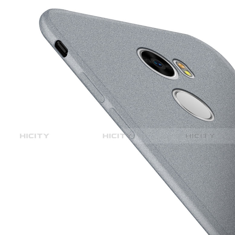 Funda Silicona Ultrafina Goma para Xiaomi Redmi 4 Standard Edition Gris