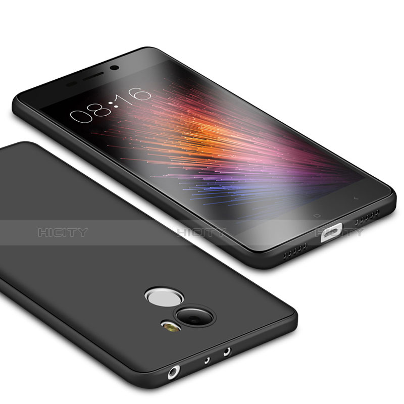 Funda Silicona Ultrafina Goma para Xiaomi Redmi 4 Standard Edition Negro