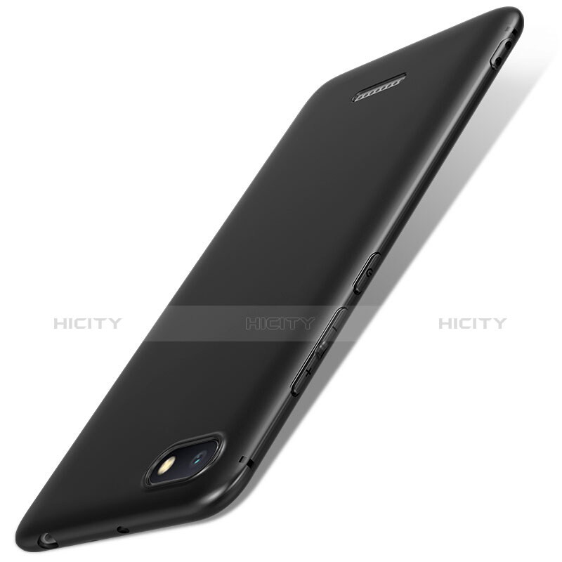 Funda Silicona Ultrafina Goma para Xiaomi Redmi 6A Negro