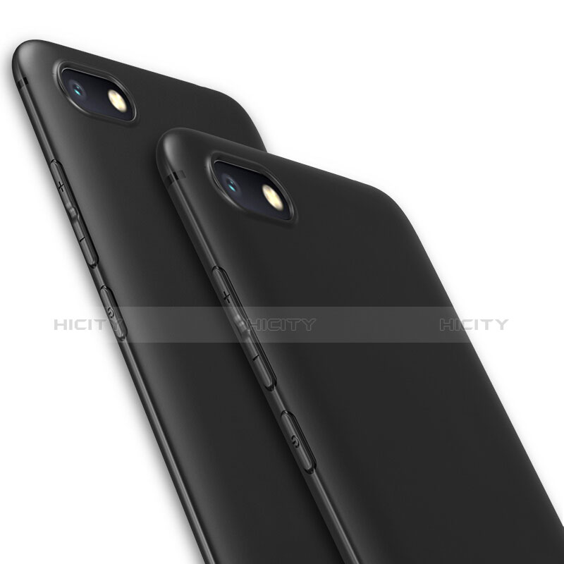 Funda Silicona Ultrafina Goma para Xiaomi Redmi 6A Negro