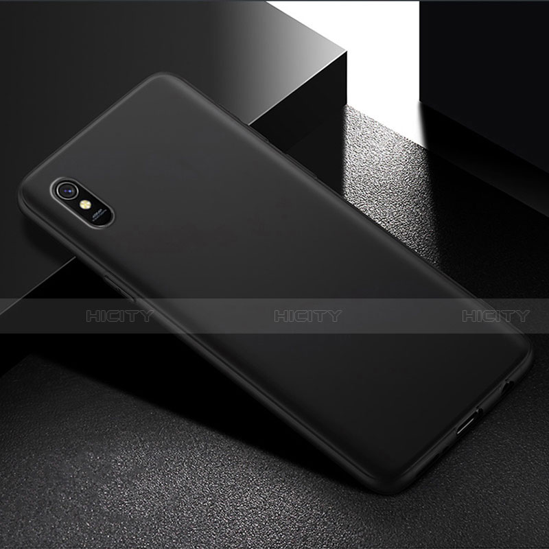 Funda Silicona Ultrafina Goma para Xiaomi Redmi 9A Negro