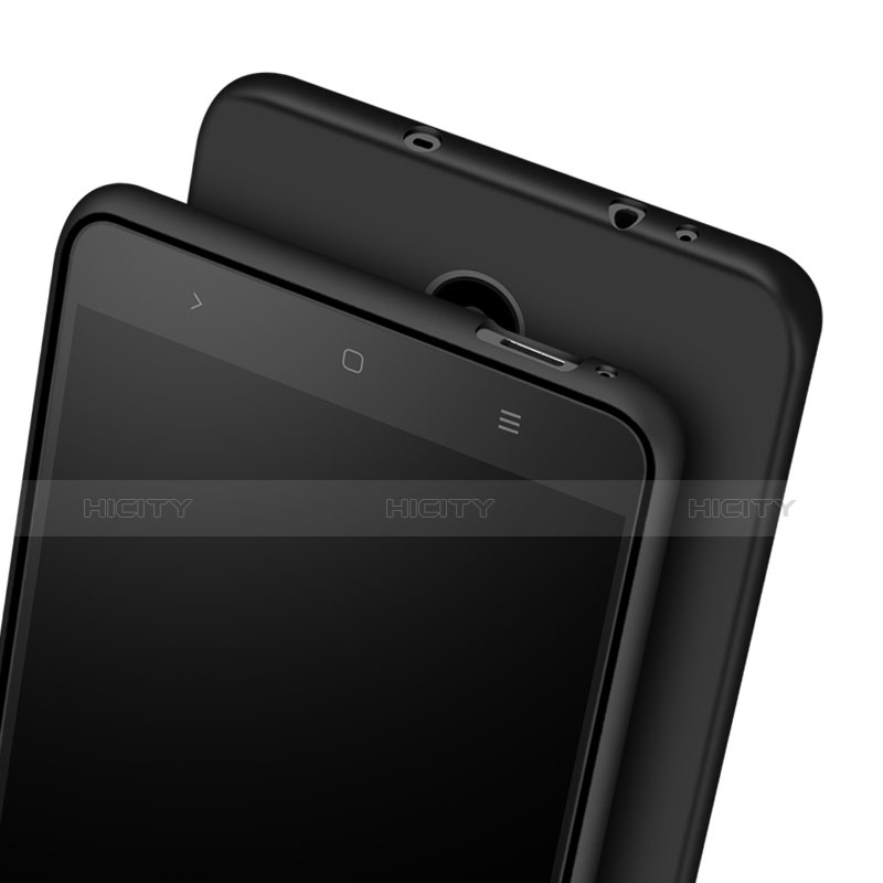 Funda Silicona Ultrafina Goma para Xiaomi Redmi Note 3 Negro