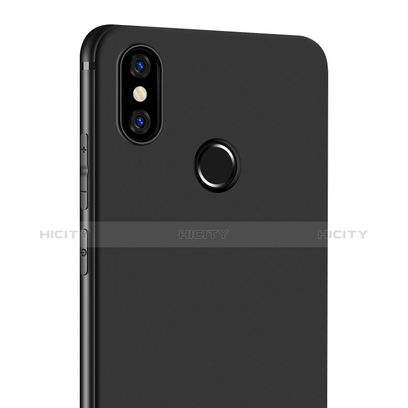 Funda Silicona Ultrafina Goma para Xiaomi Redmi Note 5 Pro Negro