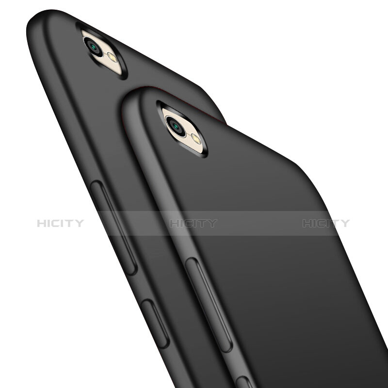 Funda Silicona Ultrafina Goma para Xiaomi Redmi Note 5A Standard Edition Negro