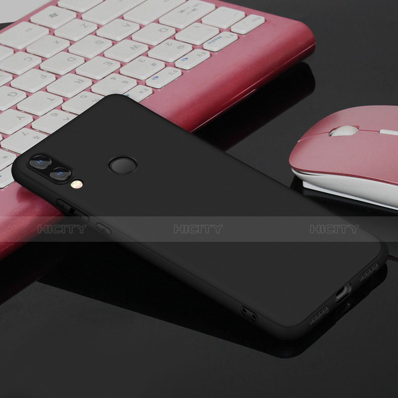 Funda Silicona Ultrafina Goma para Xiaomi Redmi Note 7 Negro
