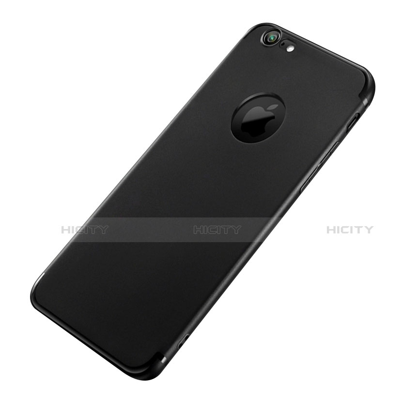 Funda Silicona Ultrafina Goma Q04 para Apple iPhone SE (2020) Negro