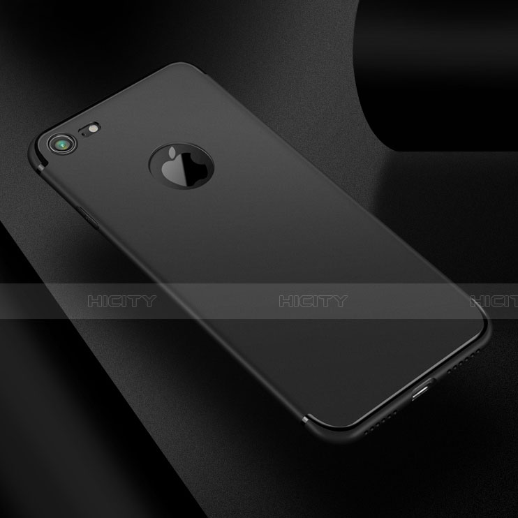 Funda Silicona Ultrafina Goma Q04 para Apple iPhone SE (2020) Negro
