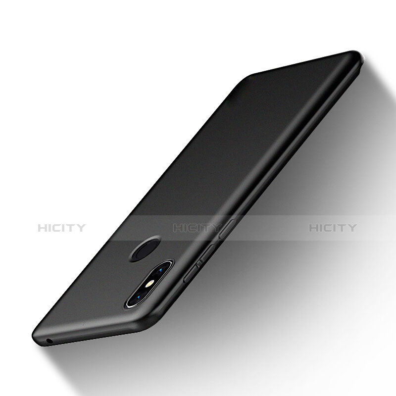 Funda Silicona Ultrafina Goma R01 para Xiaomi Mi Mix 3 Negro