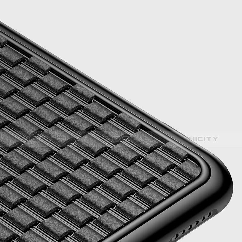 Funda Silicona Ultrafina Goma S02 para Apple iPhone XR Negro