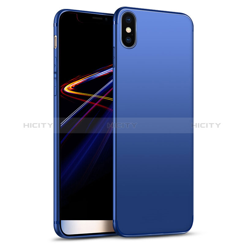 Funda Silicona Ultrafina Goma S02 para Apple iPhone Xs Max Azul