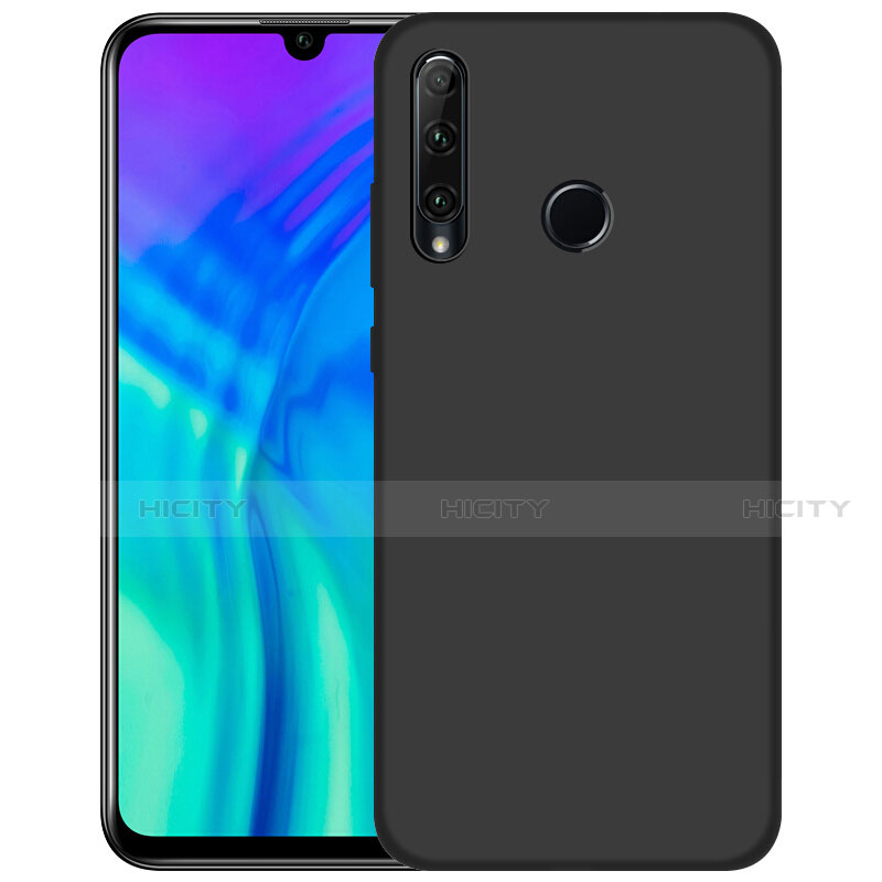 Funda Silicona Ultrafina Goma S02 para Huawei Enjoy 9s Negro