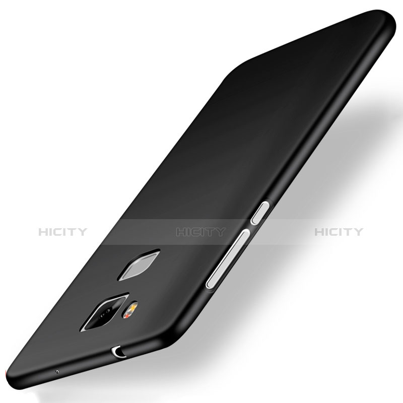 Funda Silicona Ultrafina Goma S02 para Huawei G7 Plus Negro