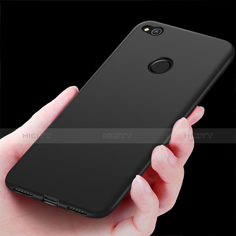 Funda Silicona Ultrafina Goma S02 para Huawei GR3 (2017) Negro