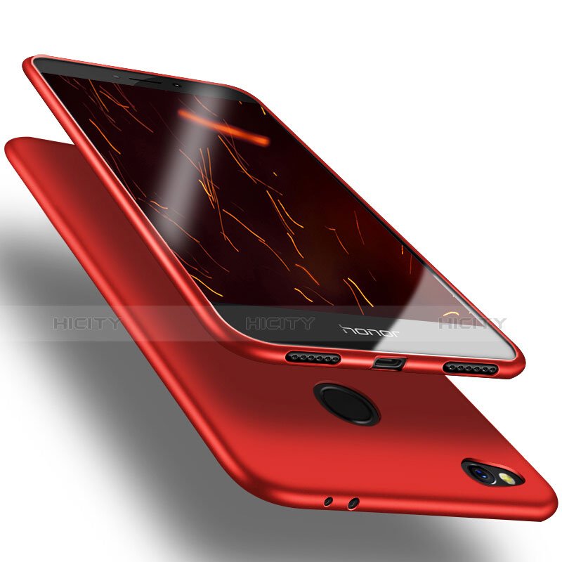 Funda Silicona Ultrafina Goma S02 para Huawei Honor 8 Lite Rojo