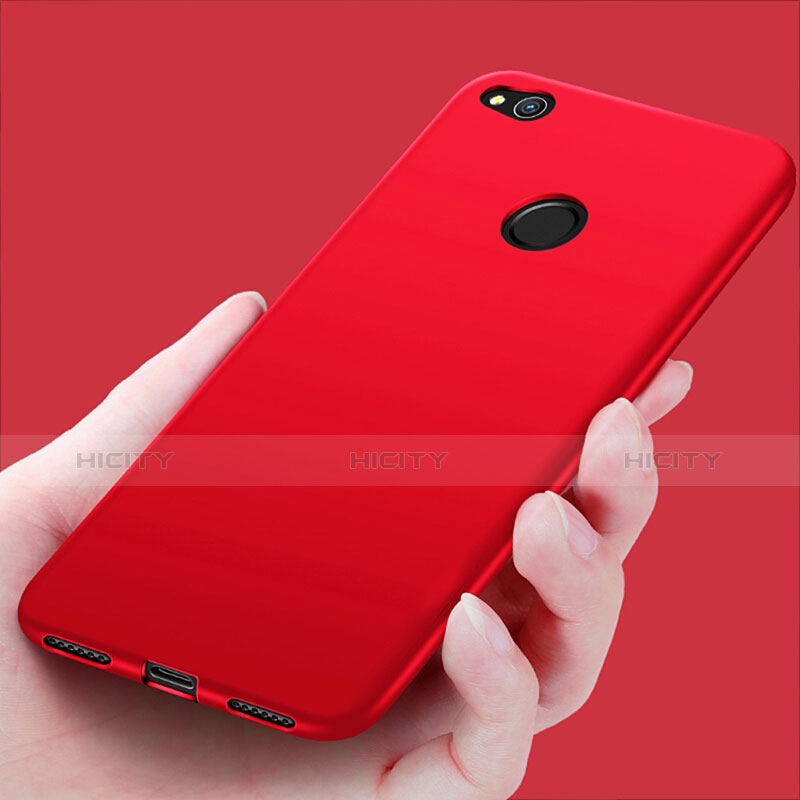 Funda Silicona Ultrafina Goma S02 para Huawei Honor 8 Lite Rojo