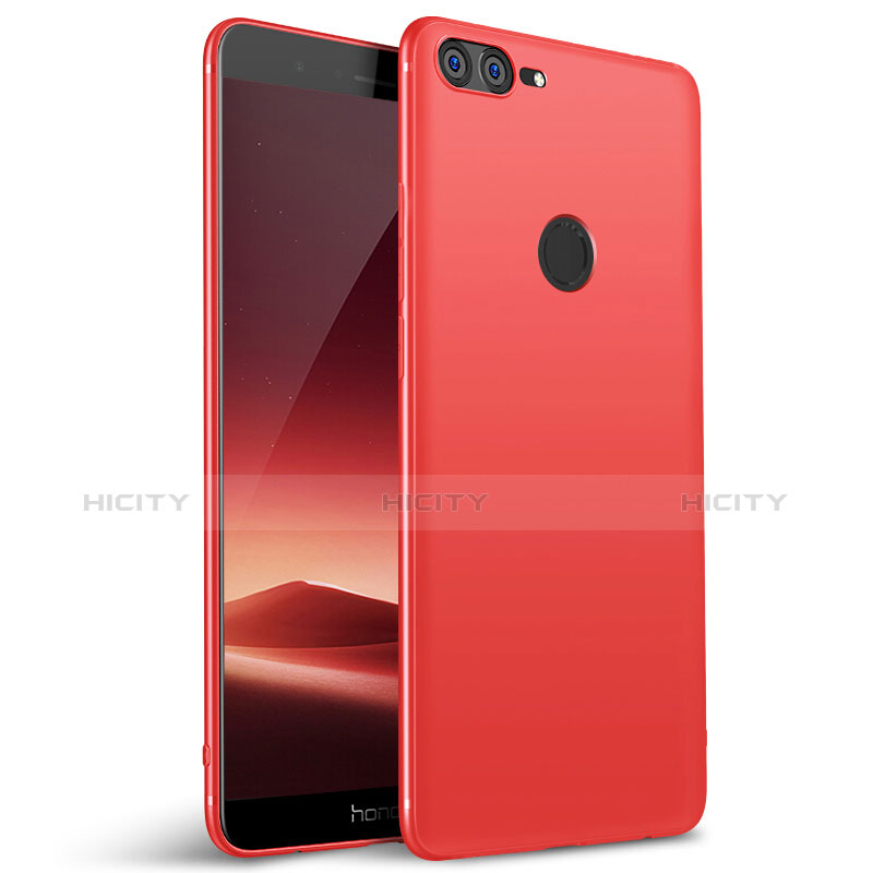 Funda Silicona Ultrafina Goma S02 para Huawei Honor 9 Lite Rojo