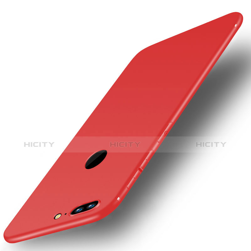 Funda Silicona Ultrafina Goma S02 para Huawei Honor 9 Lite Rojo